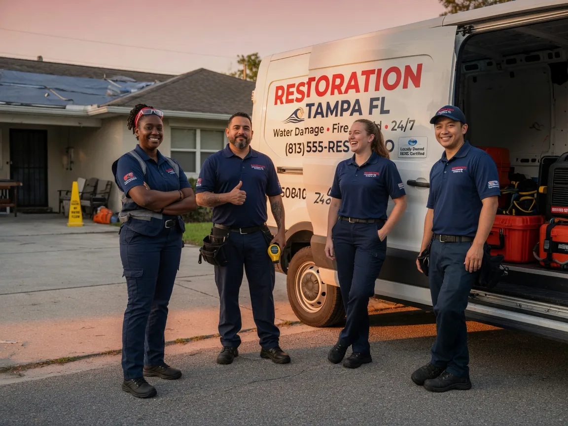 Water Damage Restoration company in Tustin, MI